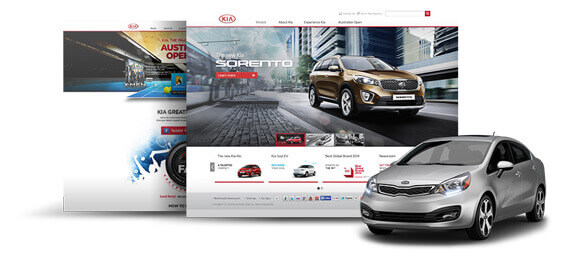 KIA Motors thiết kế website tại Cánh Cam ảnh 3