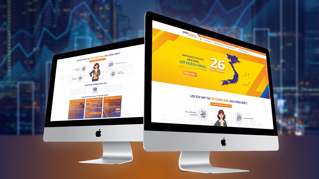 Cánh Cam thiết kế website cho SHB Finance ảnh 5