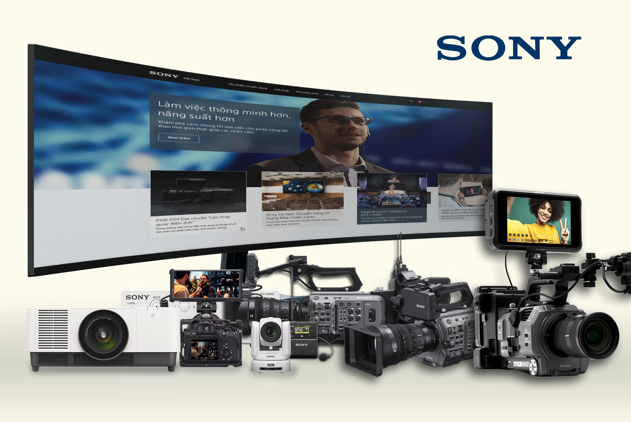 Sony thiết kế website bán hàng ảnh 5