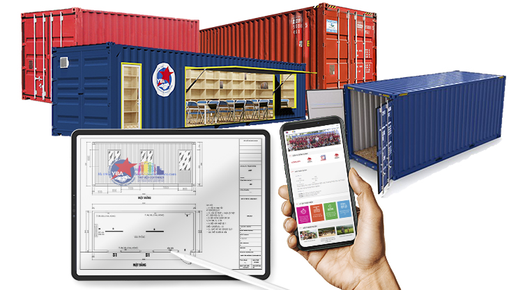 Cánh Cam thiết kế website thư viện container ảnh 1