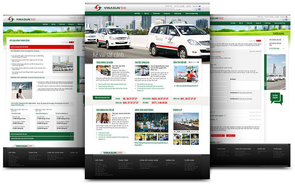 Cánh Cam thiết kế website cho Vinasun ảnh 7