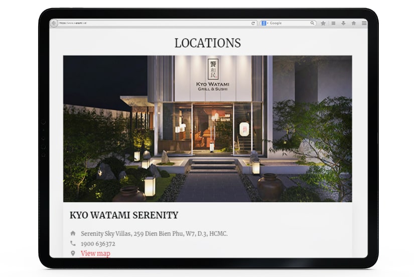 Cánh Cam thiết kế website cho Watami ảnh 5