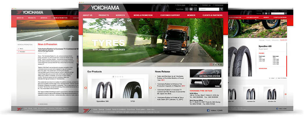 Cánh Cam thiết kế website cho Yokohama ảnh 8