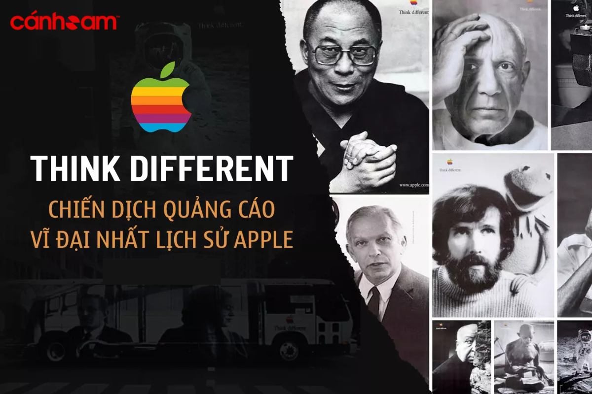 Apple truyền tải thông điệp “Think Different” rõ ràng