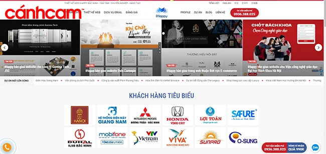  thiết kế website Bắc Ninh, thiết kế web tại Bắc Ninh