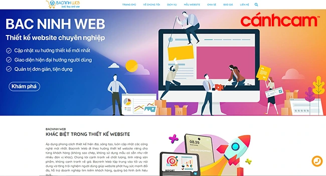  thiết kế website Bắc Ninh, thiết kế web tại Bắc Ninh