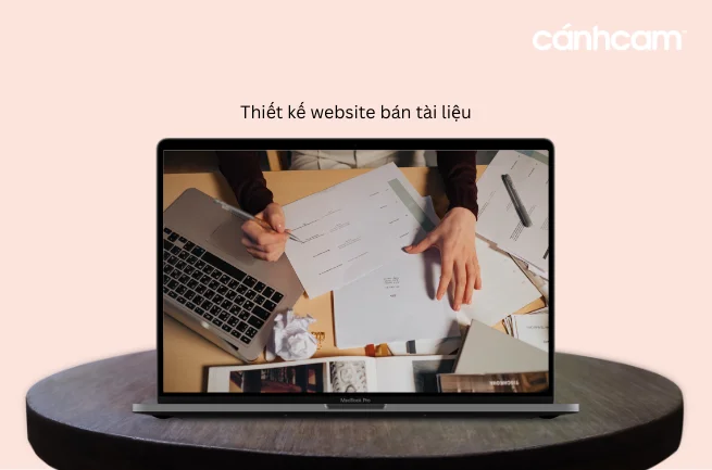 thiết kế website bán tài liêu, thiết kế trang web bán tài liệu
