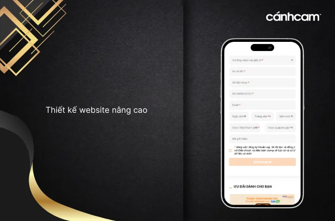 Thiết kế web nâng cao, thiết kế trang web nâng cao