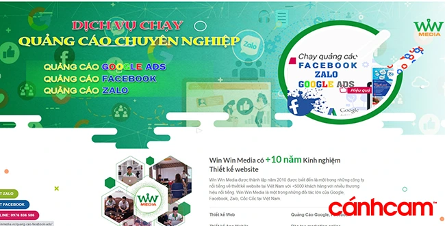Công ty Công nghệ Win Win Media - thiết kế website uy tín tại Vĩnh Phúc