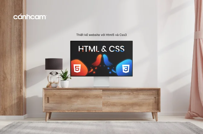 thiết kế web với HTML5 và CSS3, thiết kế trang web, HTML5 và CSS3