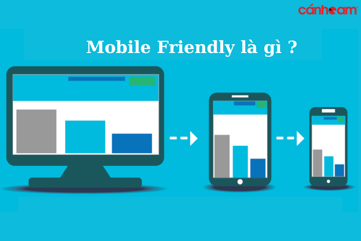 Mobile friendly thể hiện khả năng trang web hiển thị và hoạt động hiệu quả trên thiết bị di động