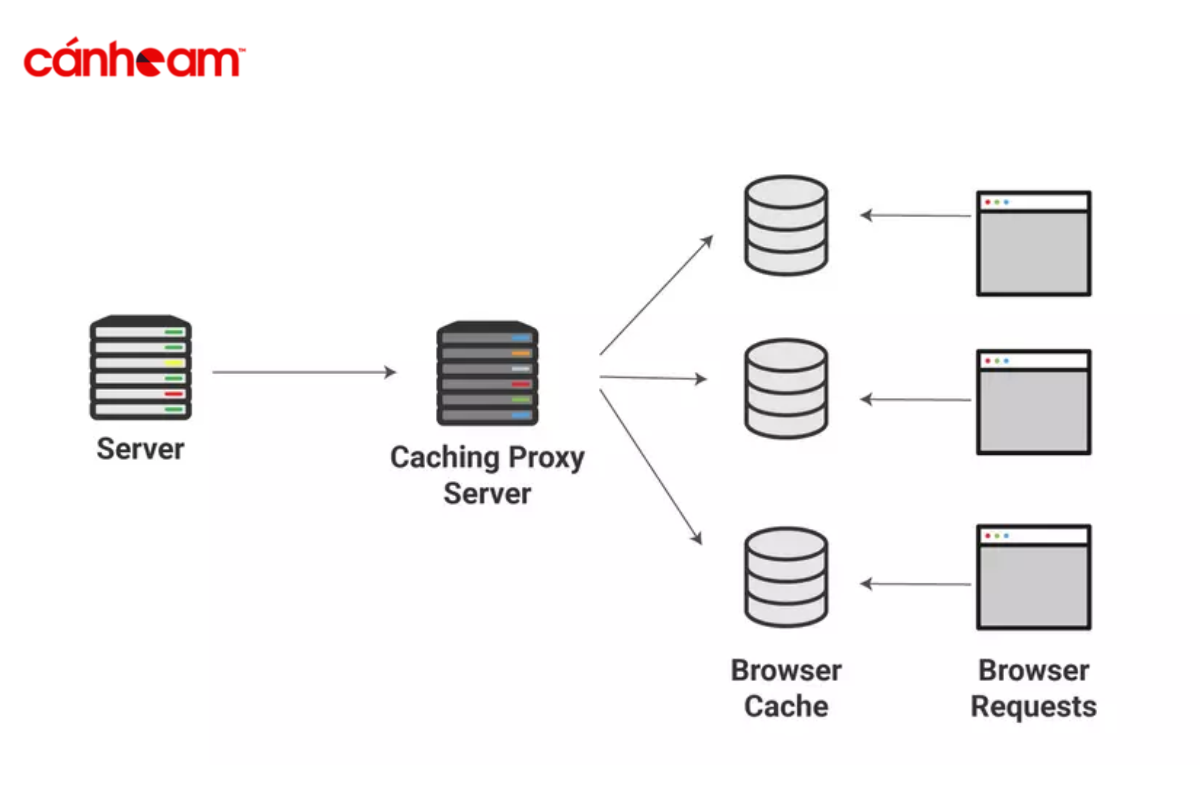 Tính năng Caching và Proxy Server