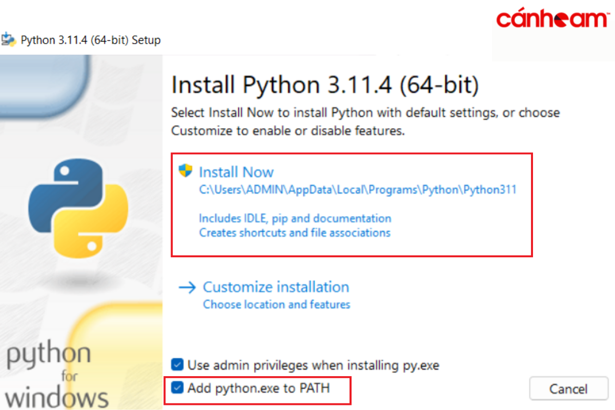 Chọn “Install Now” => Hãy đợi một vài phút để quá trình cài đặt hoàn thành