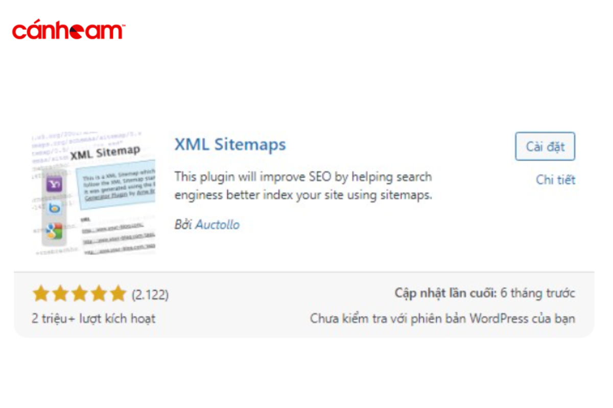 Cài đặt, kích hoạt plugin Google XML Sitemaps