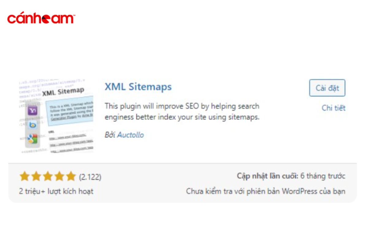 Cài đặt,  kích hoạt plugin Google XML Sitemaps