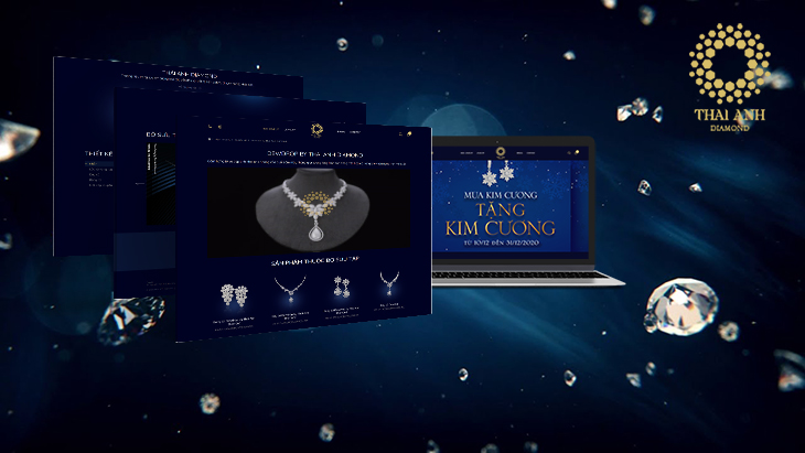 Thái Anh Diamond thiết kế website tại Cánh Cam ảnh 2