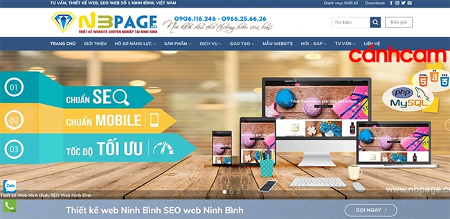 cty thiết kế website tại Ninh Bình chuyên nghiệp