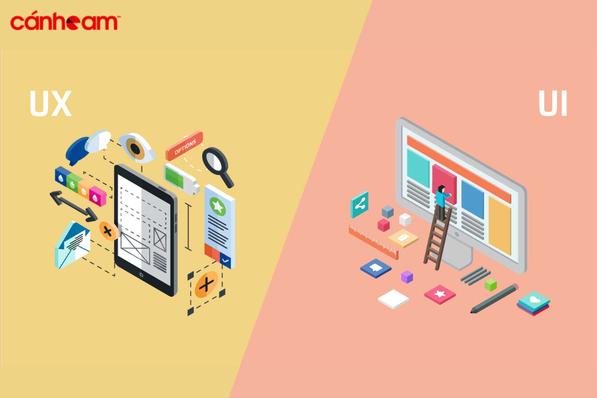 UX xác định và giải quyết tất cả các vấn đề của người dùng. Còn là việc tạo ra các giao diện đẹp mắt
