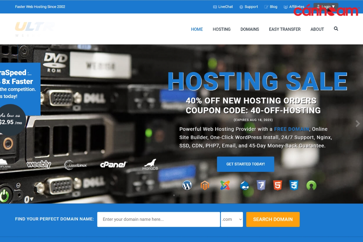 Top hosting free không chứa quảng cáo tốt nhất