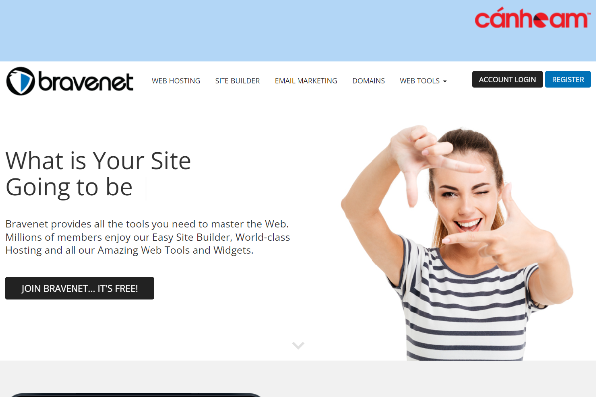 Bravenet.com là gói hosting free mang đến cho người dùng nhiều tiện ích