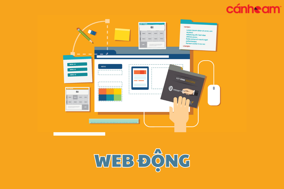 Trang web động là gì?