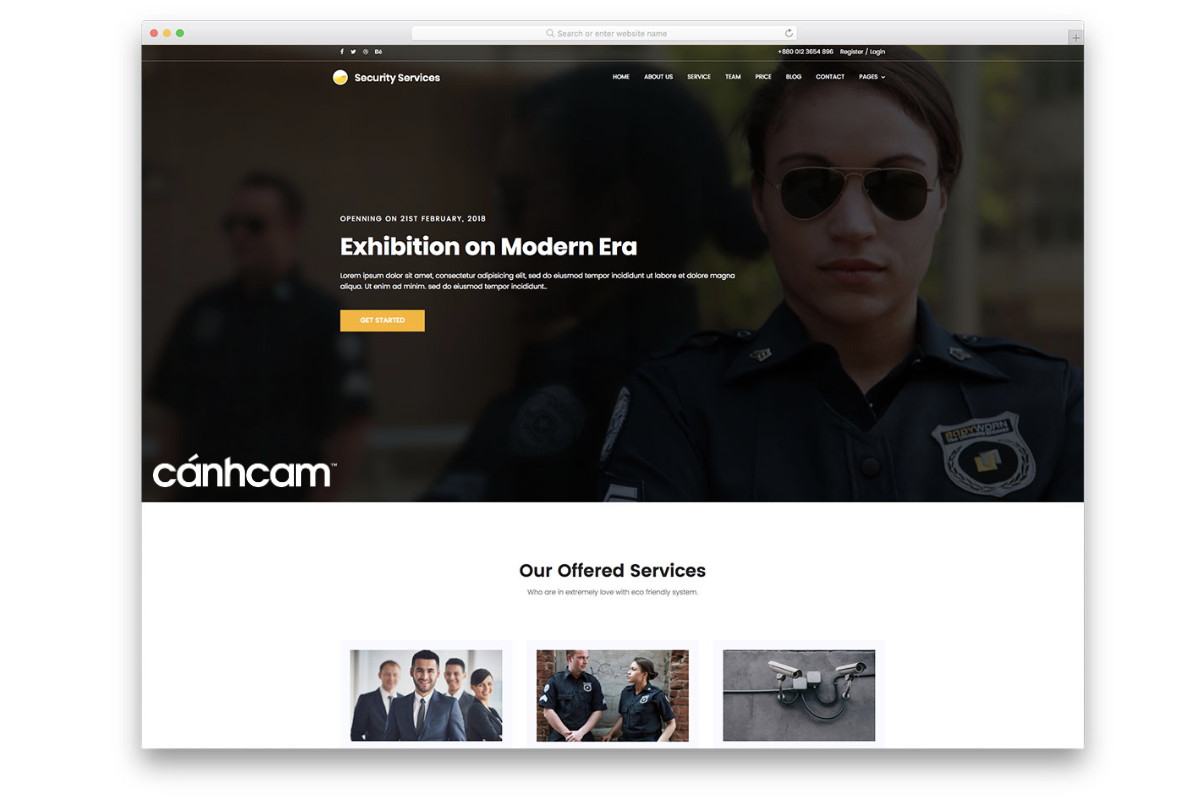 Thiết kế website công ty bảo vệ đẹp và chuẩn SEO – Cánh Cam Thiết kế website công ty bảo vệ đẹp và chuẩn SEO – Cánh Cam