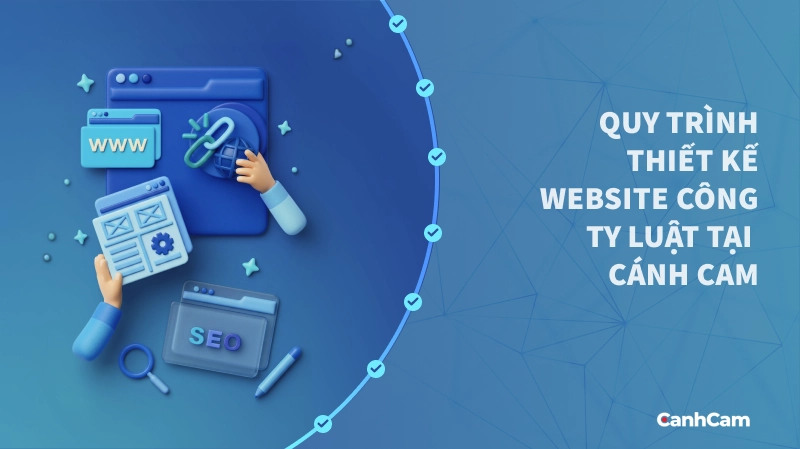 Quy trình thiết kế website công ty luật tại Cánh Cam