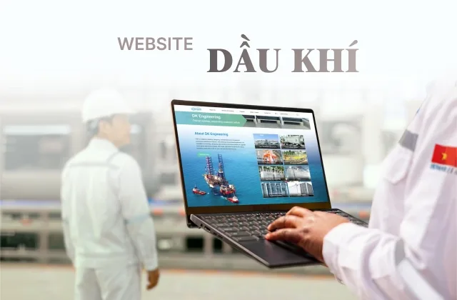 thiết kế website dầu khí thumbnail