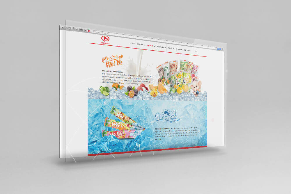 Kido Foods thiết kế web tại Cánh Cam hình 3