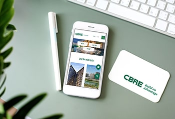 CBRE Việt Nam – Làm website dịch vụ khu dân cư hiện đại