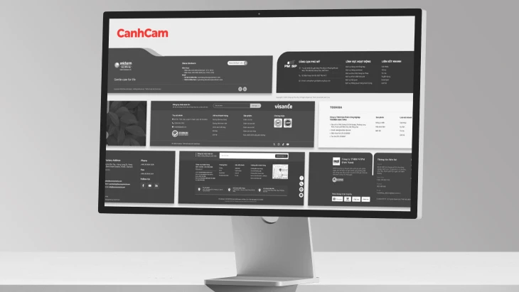 Footer thường có những gì