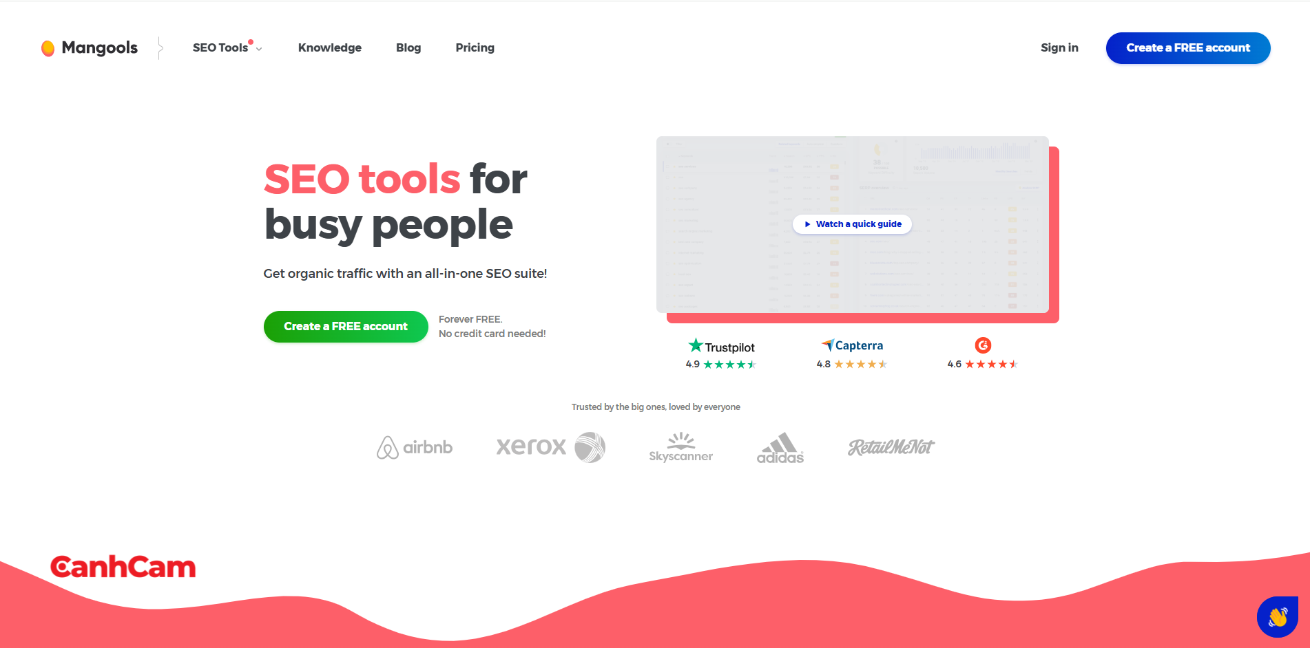 Mangools phần mềm SEO đơn giản cho người mới bắt đầu