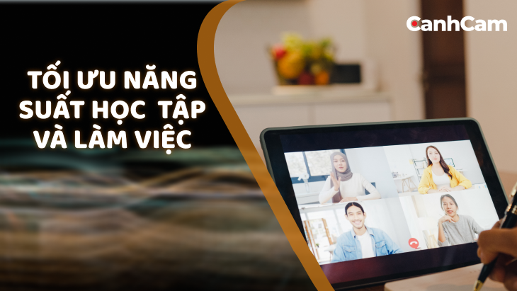 Học tập và làm việc trực tuyến