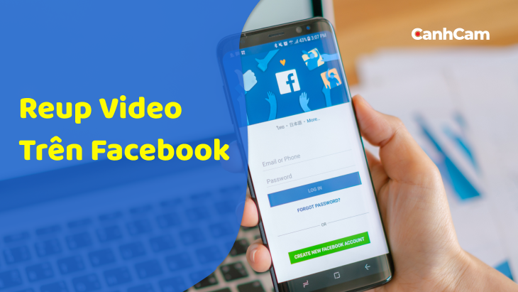 Reup video trên Facebook