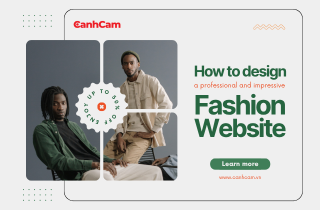 How to design a professional and impressive fashion website
