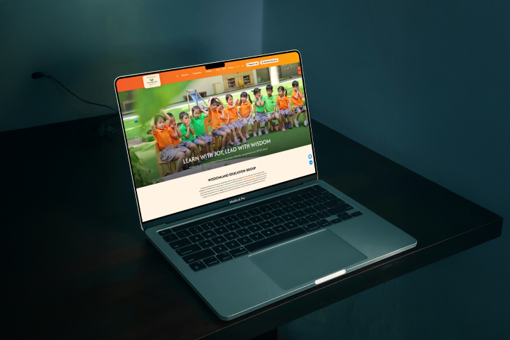 Wisdomland Signature Preschool Website Design