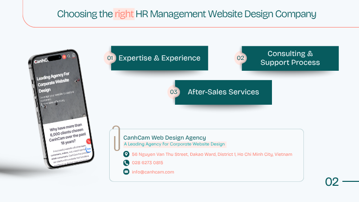 Choosing the Right HR Management Website Design Company
