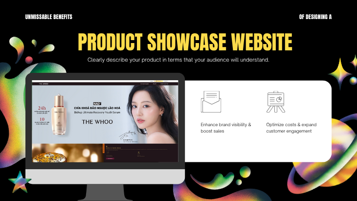 Unmissable Benefits of Designing a Product Showcase Website