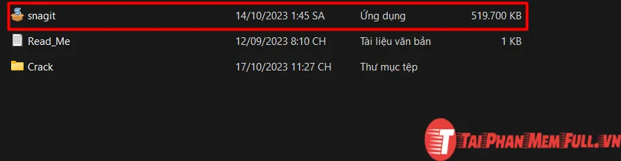 Bước 2 quá trình cài đặt Snagit Crack Full