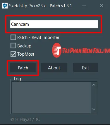 Bước 7 quá trình cài đặt sketchup full crack