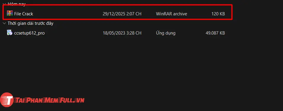 Bước 6 quá trình cài đặt CCleaner Full Crack