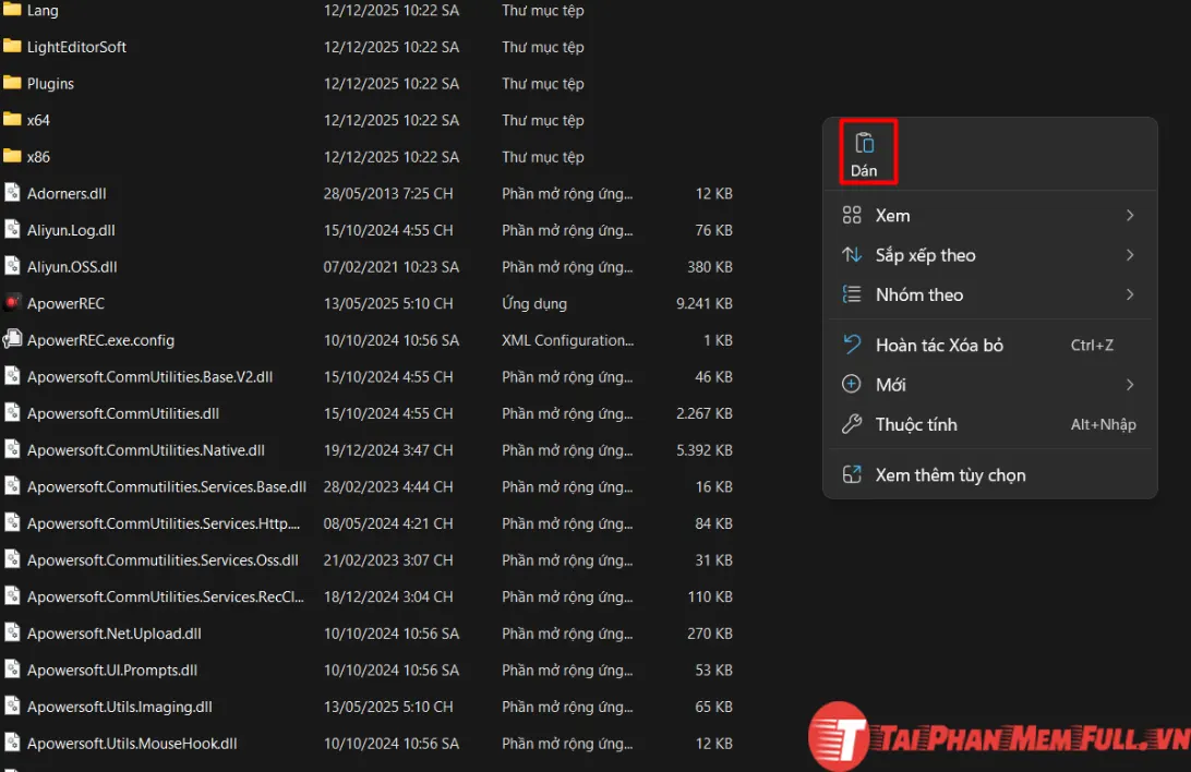 Bước 7 quá trình cài đặt ApowerREC full crack