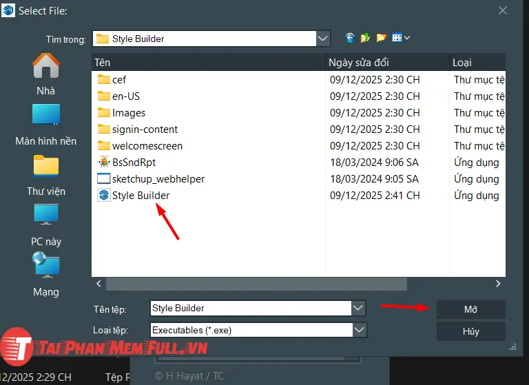 Bước 7 quá trình cài đặt sketchup full crack