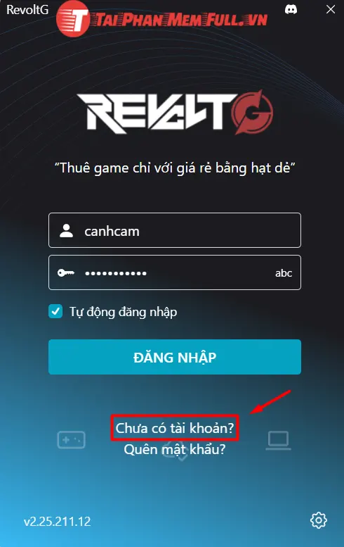 Bước 3 quá trình cài đặt RevoltG