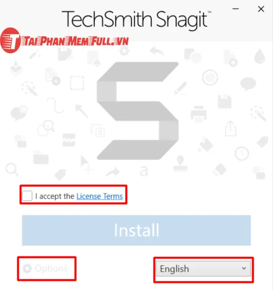 Bước 3 quá trình cài đặt Snagit Crack Full