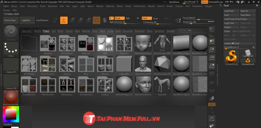 Bước 5 quá trình cài đặt ZBrush full crack