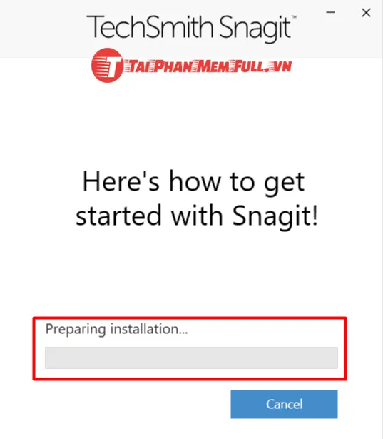 Bước 4 quá trình cài đặt Snagit Crack Full