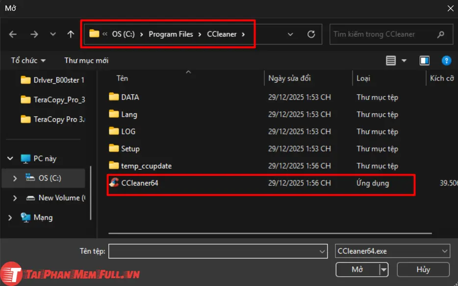 Bước 10 quá trình cài đặt CCleaner Full Crack
