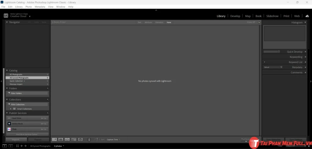 Bước 5 quá trình cài đặt Adobe Lightroom Classic full crack