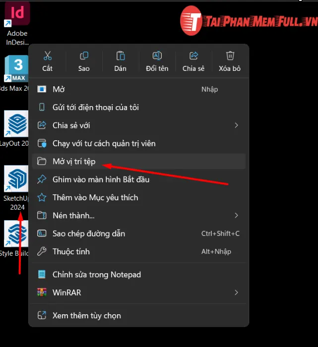 Bước 5 quá trình cài đặt sketchup full crack
